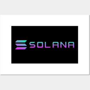 Solana crypto Coin Crypto coin Crypto coin Crytopcurrency Posters and Art